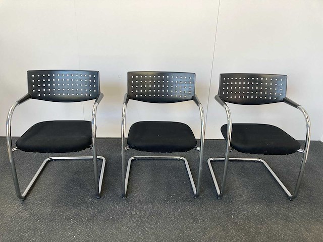 Vitra - slede - visavis - vergaderstoel (3x) - afbeelding 5 van  10