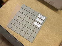 Vitra color dot cement grijs 5x5 cm mozaïek tegel 10 m² - afbeelding 3 van  3