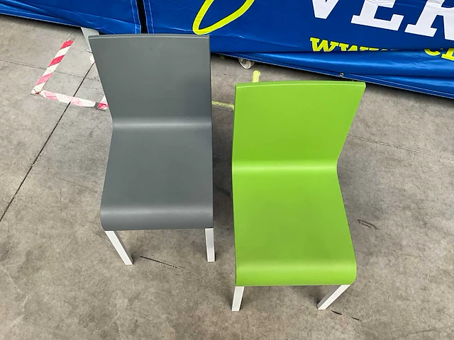 Vitra / maarten van severen design stoelen (2x) - afbeelding 2 van  4