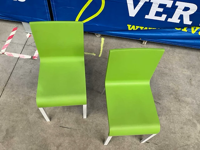 Vitra / maarten van severen design stoelen (2x) - afbeelding 2 van  4