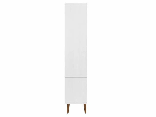 Vitrine - wit - massief grenen - afbeelding 7 van  9