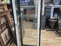 Vitrine 4 schabben 38x58x170cm - afbeelding 1 van  3