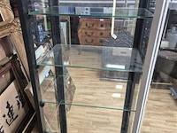 Vitrine 4 schabben 38x58x170cm - afbeelding 3 van  3