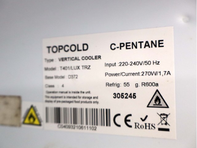 Vitrine frigo - afbeelding 3 van  3