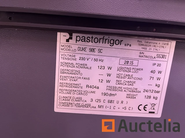 Vitrine gekoelde l pastorfrigor - afbeelding 11 van  17