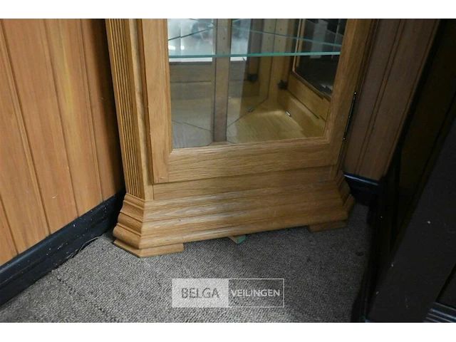 Vitrine kast ± 50x37x196 - afbeelding 3 van  4