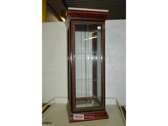 Vitrine kast met marmerblad 82x30cm - afbeelding 1 van  3