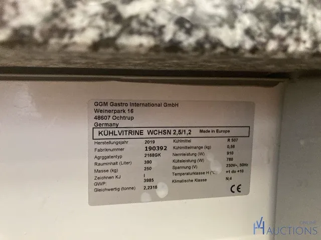 Vitrine koeltoog ggm gastro - afbeelding 5 van  6