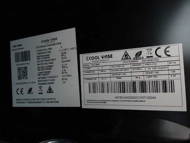 Vitrinediepvries coolwise - afbeelding 3 van  3