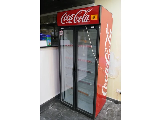 Vitrinefrigo 2 deuren norcool - afbeelding 1 van  5