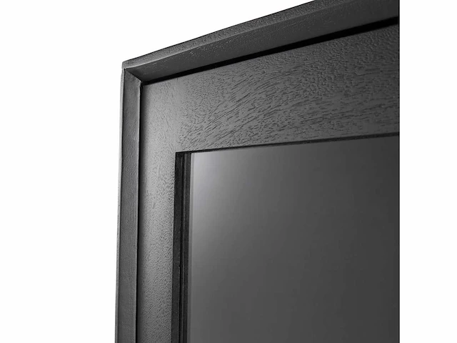 Vitrinekast tousc-115/bl in massieve mango - afbeelding 3 van  3