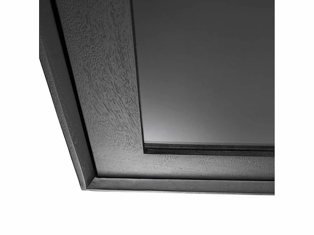 Vitrinekast tousc-115/bl in massieve mango - afbeelding 3 van  3