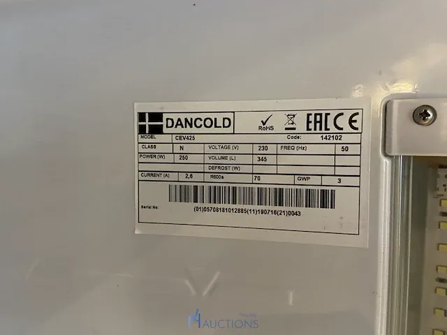 Vitrinekoeler dancold - afbeelding 4 van  4
