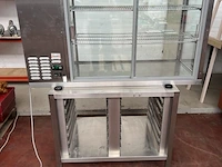 Vitrinekoeler op rvs tafel - afbeelding 1 van  5