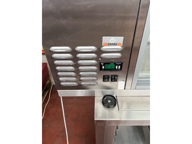 Vitrinekoeler op rvs tafel - afbeelding 2 van  5