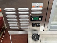 Vitrinekoeler op rvs tafel - afbeelding 2 van  5