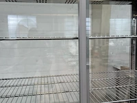 Vitrinekoeler op rvs tafel - afbeelding 3 van  5