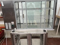 Vitrinekoeler op rvs tafel - afbeelding 5 van  5