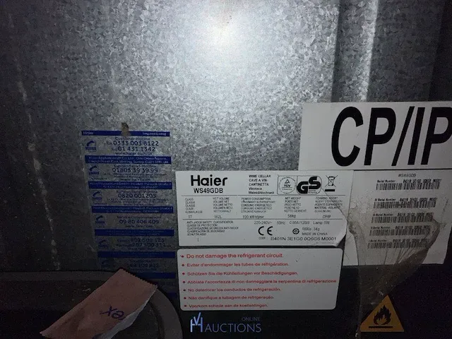 Vitrinekoeling haier - afbeelding 8 van  8