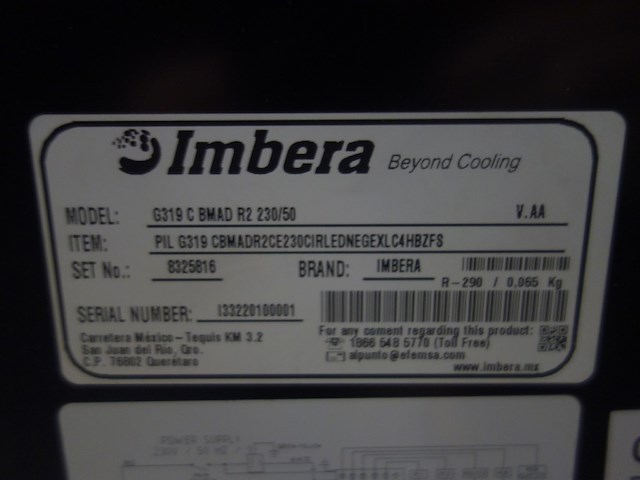 Vitrinekoelkast imbera - afbeelding 6 van  7