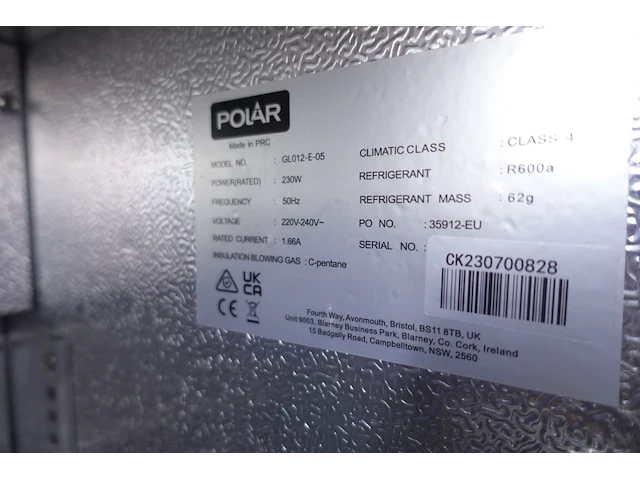 Vitrinekoelkast polar - afbeelding 3 van  3
