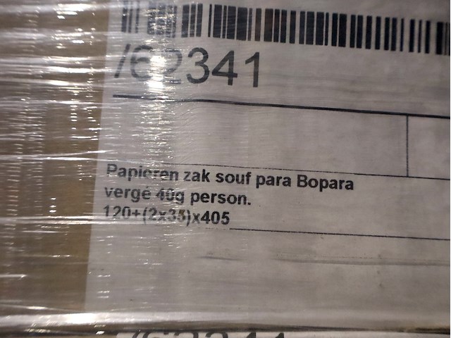 Vitt papieren zak stokbrood - afbeelding 3 van  3