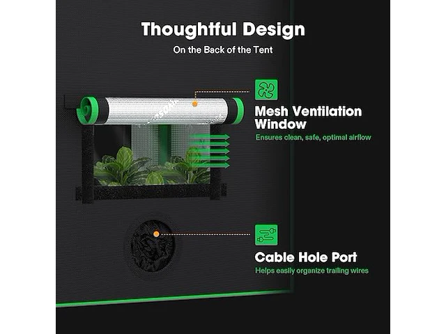Vivosun kleine kweektent - afbeelding 3 van  4
