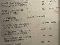 Vivox industriële luchtverwarming - afbeelding 3 van  3