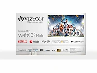 Vizyon 55" qled 4k webos - vz55qeu8100 - smart tv - television - afbeelding 3 van  5