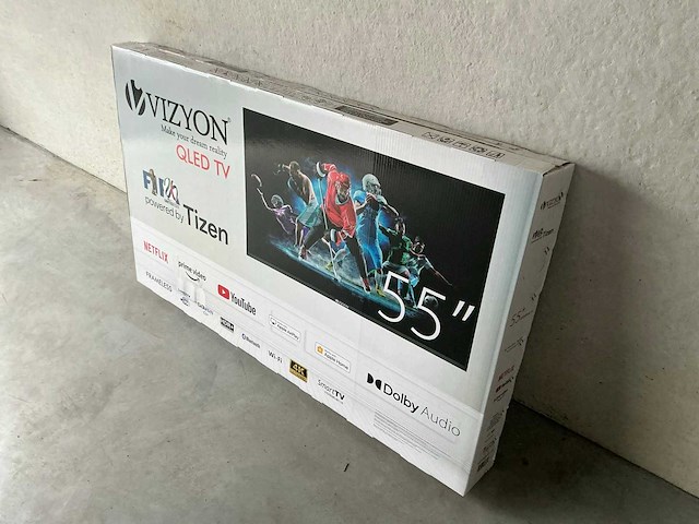 Vizyon 55” tizen vz55eu televisie - afbeelding 1 van  3