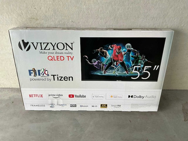 Vizyon 55” tizen vz55eu televisie - afbeelding 2 van  3