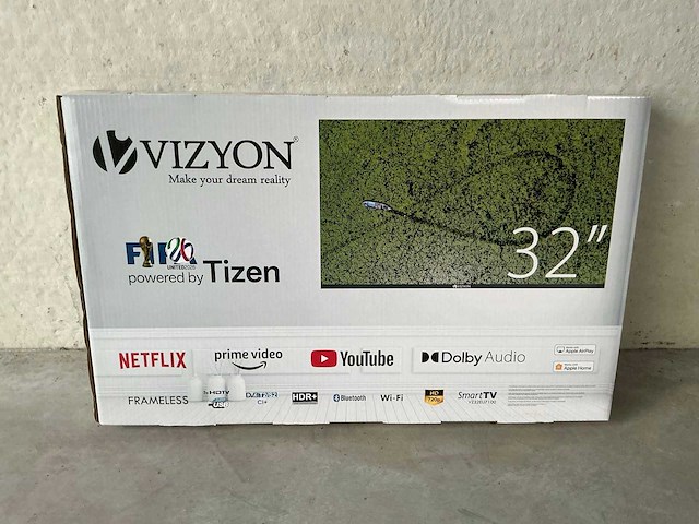 Vizyon tizen vz32eu framless televisie - afbeelding 2 van  3