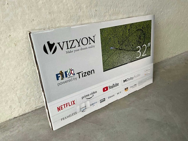 Vizyon tizen vz32eu framless televisie - afbeelding 3 van  3