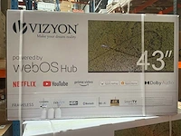 Vizyon webos tv 43" - vz43eu7100 - smart tv - television - afbeelding 4 van  4