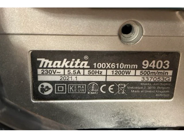 Vlakschuurmachine makita - afbeelding 2 van  5