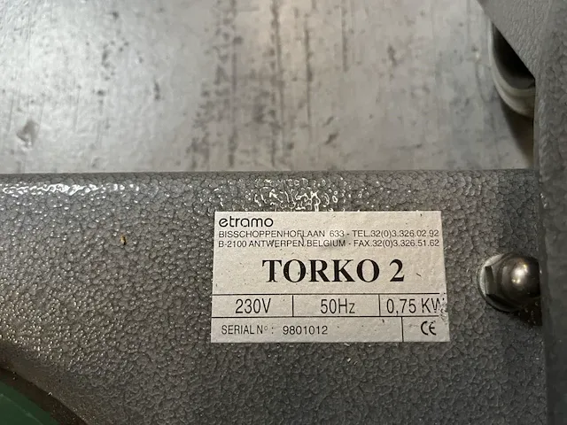 Vlakschuurmachine torko 2 nieuw - afbeelding 3 van  8