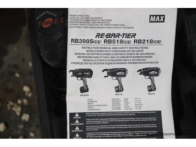 Vlechtmachine tjep ultra grip, werking niet gekend - afbeelding 3 van  3