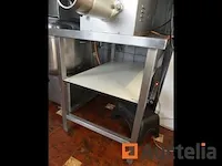 Vleesmolen met tafel ondersteuning in roestvrij staal matton - afbeelding 8 van  11