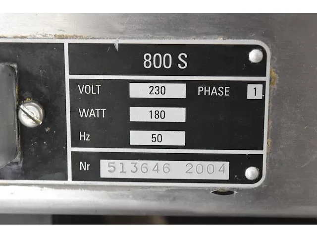 Vleessnijmachine berkel 800s - afbeelding 7 van  7