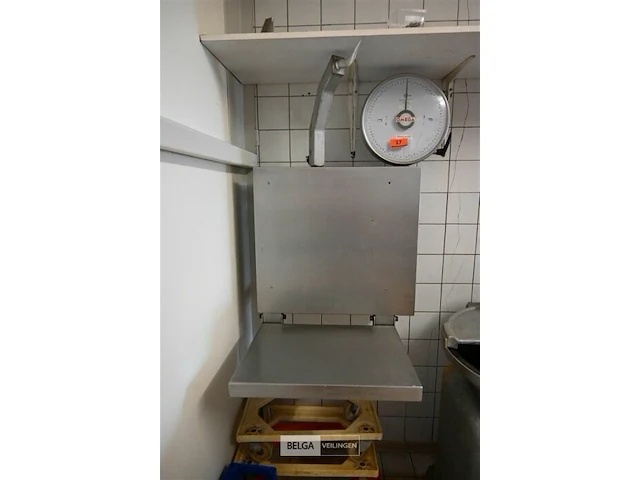Vleesweegschaal tot 200kg omega - afbeelding 1 van  4