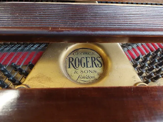 Vleugelpiano george rogers&sons london - afbeelding 9 van  11