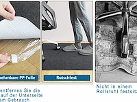 Vloerbeschermingsmat bureau zwart - afbeelding 2 van  4