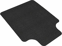 Vloerbeschermingsmat bureau zwart - afbeelding 4 van  4