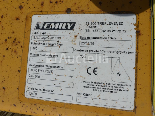 Vloerborstel voor emily baltor 250-01/032 - afbeelding 7 van  8