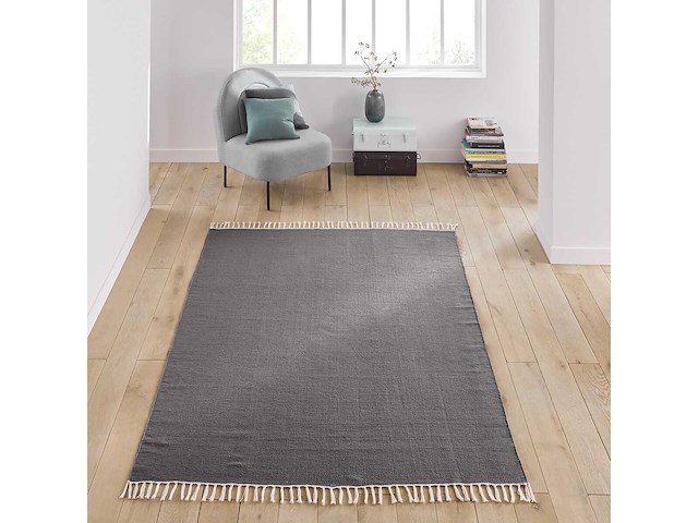 Vloerkleed van gerecycled polyester aan de binnen- en buitenkant - 120x170cm - afbeelding 2 van  6