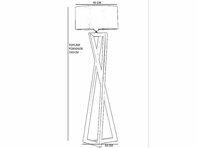 Vloerlamp - zwart - afbeelding 5 van  5