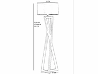 Vloerlamp - zwart - afbeelding 5 van  5