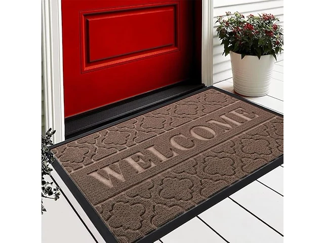 Vloermat buiten 120*80 welcome - afbeelding 1 van  4