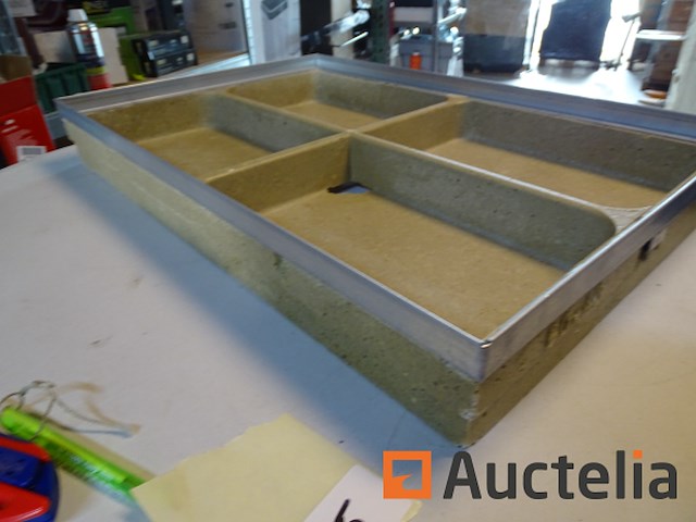 Vloerschaal voor aco vario deurmat of rooster 60 x 40 cm polimerbetoninė - afbeelding 1 van  4