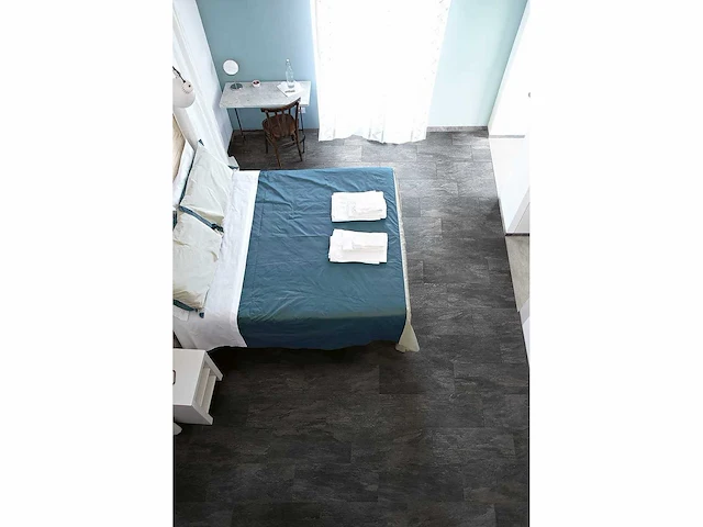 Vloertegel 102,4m2 ardoise zwart 80x80cm gerectificeerd - afbeelding 5 van  7
